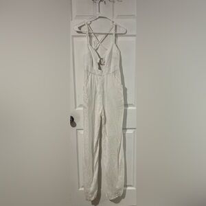 Rumer Jumpsuit With Embellishment And Adjustable Cross Straps